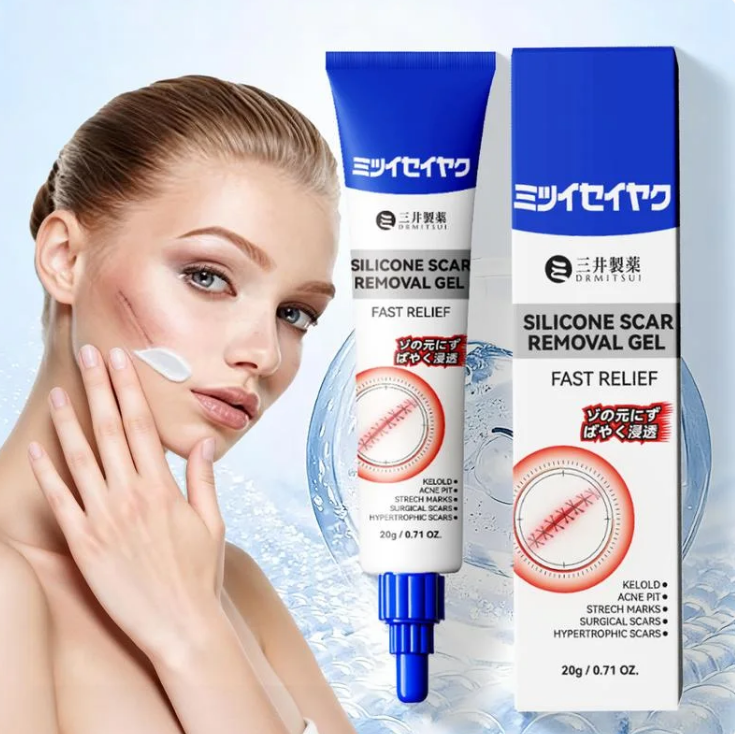 🧴 Advanced Silicone Gel – كريم تصحيح الندبات و آثار الجلد