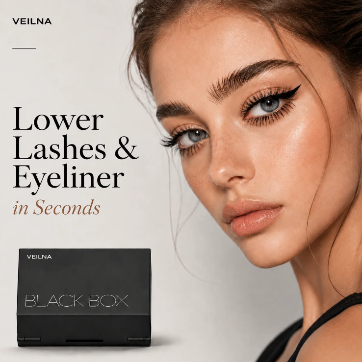 ✨ قلم VEILNA BLACK BOX 3 في 1 لرسم الآيلاينر والرموش السفلية